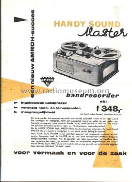 Handy Sound Master HS256; Amroh NV Radio (ID = 184818) Enrég.-R