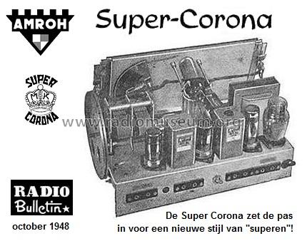 MK Modelontwerp Super Corona ; Amroh NV Radio (ID = 1538345) Radio