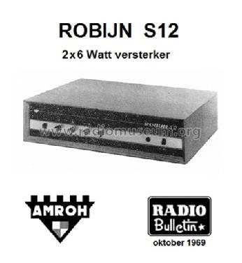 Robijn kit S12; Amroh NV Radio (ID = 1302210) Ampl/Mixer