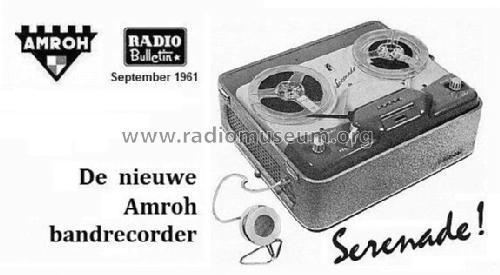 Serenade ; Amroh NV Radio (ID = 1997492) Reg-Riprod