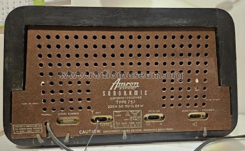 Amron-Export Sonoramic 757; Amron / Amcor; (ID = 3012242) Radio