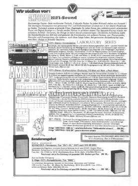 Laboratory Series Preamplifier P101; Amstrad; London (ID = 1738744) Ampl/Mixer