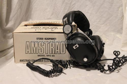 Stereo Headphones HPS6A; Amstrad; London (ID = 2098813) Speaker-P