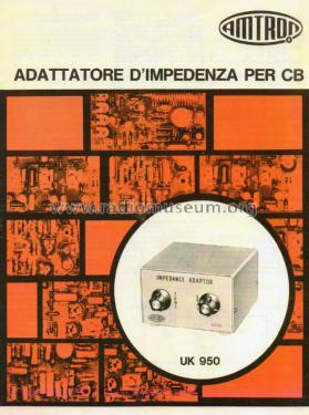 Impedance Adaptor UK950; Amtron, High-Kit, (ID = 2462266) Antena