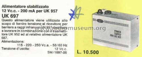 Alimentatore stabilizzato per UK957 UK697; Amtron, High-Kit, (ID = 1401544) Aliment.