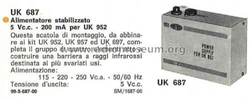 Alimentatore Stabilizzato UK 687; Amtron, High-Kit, (ID = 3020481) Aliment.