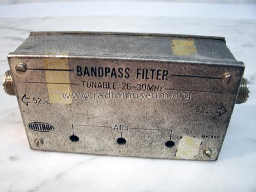 Bandpass Filter Tunable 26 - 30 MHz UK992; Amtron, High-Kit, (ID = 1297154) Citizen