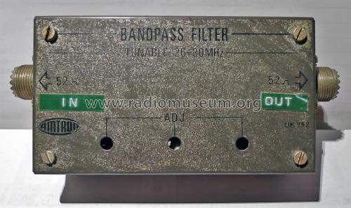Bandpass Filter Tunable 26 - 30 MHz UK992; Amtron, High-Kit, (ID = 1891506) Citizen