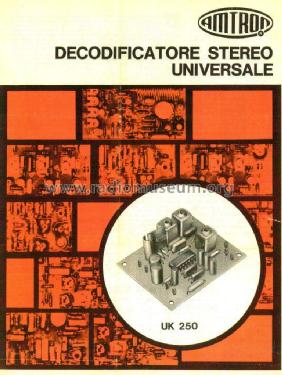 Decodificatore stereo universale UK-250; Amtron, High-Kit, (ID = 1959069) Kit