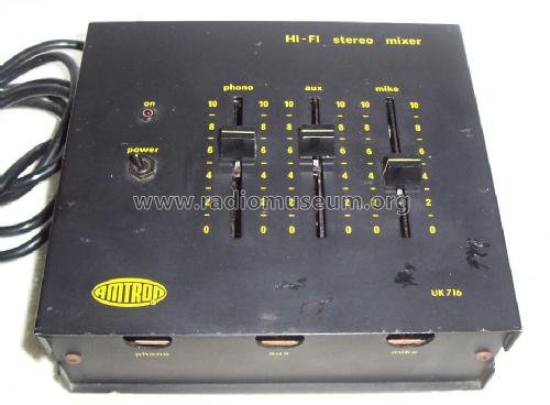 Mixer stereo tre ingressi UK716; Amtron, High-Kit, (ID = 1987614) Bausatz