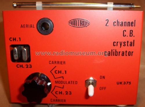 2 channel CB crystal calibrator UK375; Amtron, High-Kit, (ID = 1552097) Equipment