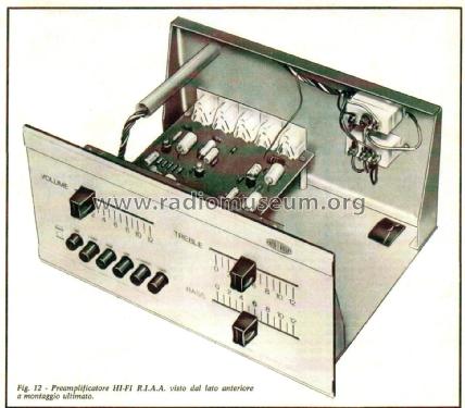 Preamplificatore Hi-FI regolatore di toni mono UK170; Amtron, High-Kit, (ID = 1959041) Ampl/Mixer