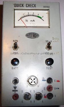 Prova Transistori Rapido UK562; Amtron, High-Kit, (ID = 1734555) Equipment