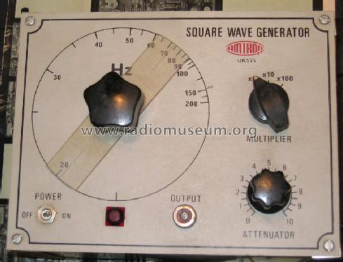 Generatore di Onde Quadre / Square Wave Generator UK575; Amtron, High-Kit, (ID = 935503) Kit