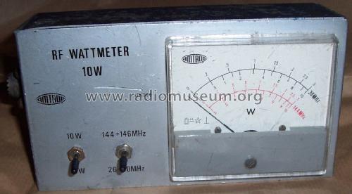 RF Wattmeter 10W - Wattmetro R.F. UK 385; Amtron, High-Kit, (ID = 1561698) Equipment