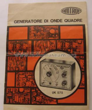 Generatore di Onde Quadre / Square Wave Generator UK575; Amtron, High-Kit, (ID = 1780544) Kit