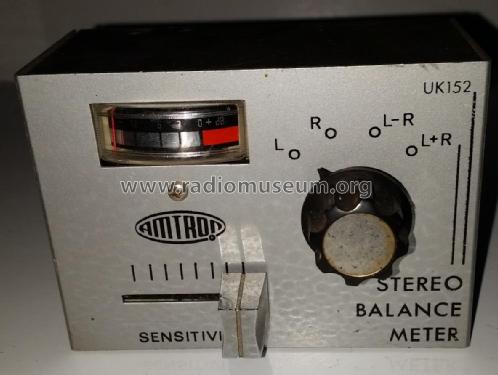 Stereo Balance meter, Misuratore diff. stereo UK152; Amtron, High-Kit, (ID = 2461851) Misc