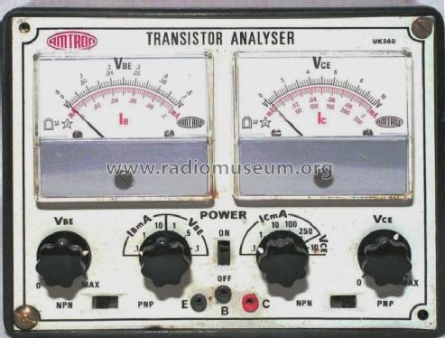 Analizzatore per Transistor / Transistor Analyzer UK560; Amtron, High-Kit, (ID = 1093231) Kit