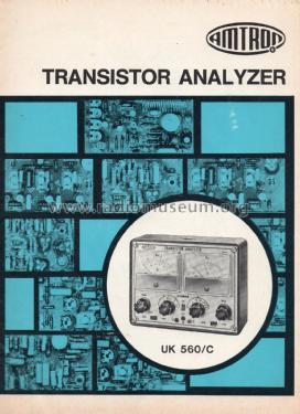 Analizzatore per Transistor / Transistor Analyzer UK560; Amtron, High-Kit, (ID = 2462755) Kit