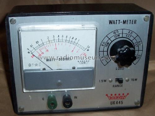 Watt-Meter - Wattmetro PER B.F. UK 445; Amtron, High-Kit, (ID = 1561699) Equipment