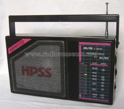 HPSS AM/FM 2 Band Portable Radio 9930; Amwood Ltd; Hong (ID = 1478212) Radio