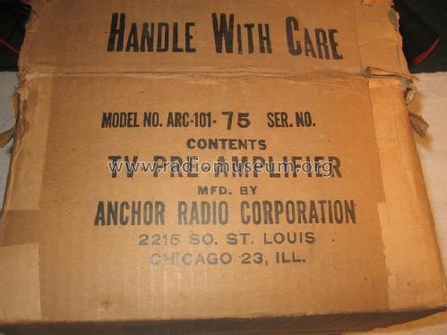 ARC-101-75 ; Anchor Radio Corp.; (ID = 1683256) RF-Ampl.