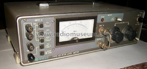 Level Meter AD-4730; Ando Electric Co. (ID = 2129717) Equipment
