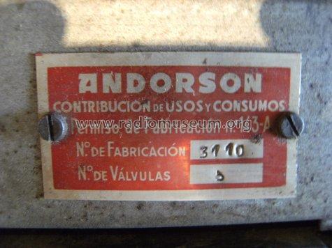 A-438; Andorson, Román (ID = 855468) Radio