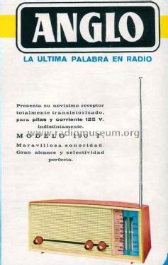 190 ; Anglo Española de (ID = 3018172) Radio