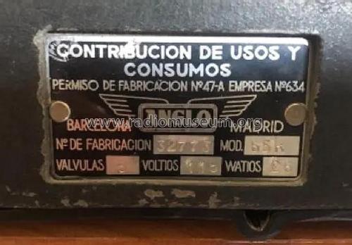 55-R; Anglo Española de (ID = 2421837) Radio