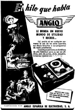 El Hilo Que Habla [Magnetófono] ; Anglo Española de (ID = 772320) R-Player
