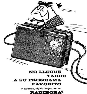 Radihora O-88-R; Anglo Española de (ID = 768690) Radio