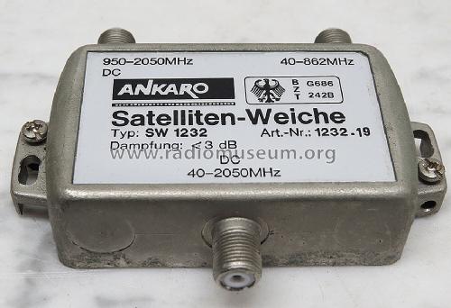 Satelliten-Weiche SW1232 Art.-Nr.: 1232.19; Ankaro, Otto Wolf KG (ID = 1710383) Adapteur