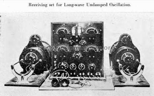 Long Wave Receiving Set Cat. No. 19135; Annaka Electric Co.; (ID = 2536529) Radio