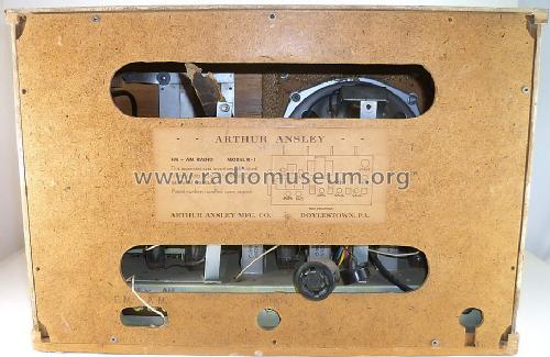 R-1 ; Ansley, Arthur, Mfg. (ID = 1449051) Radio