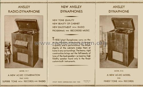 D17; Ansley Radio; New (ID = 2103406) Radio