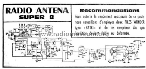 Super 8 ; Antena; Paris (ID = 1512494) Radio