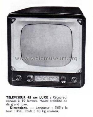 Téléviseur 43 cm Luxe ; Antena; Paris (ID = 2698576) Radio