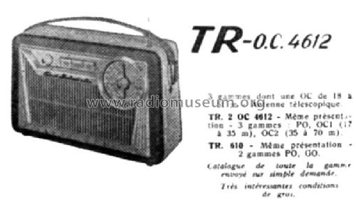Transistors TR 610; Antena; Paris (ID = 2090660) Radio