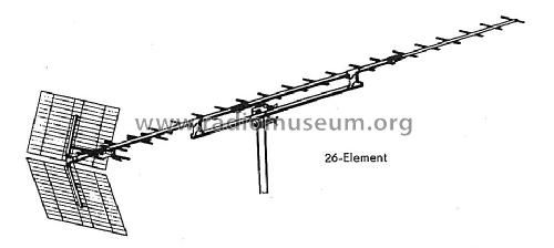 26-Element-UHF-Antenne 87.179-6 und 87.184-6; Antennenwerke Bad (ID = 1702550) Antenna