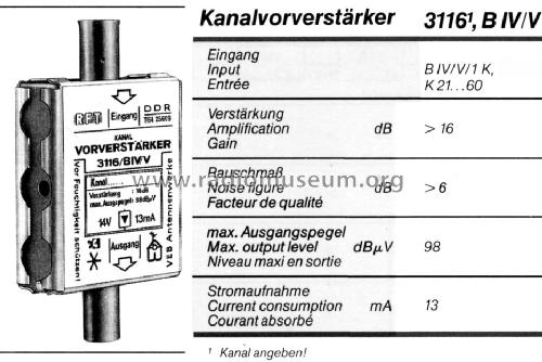 Vorverstärker 3116 ; Antennenwerke Bad (ID = 1652975) RF-Ampl.