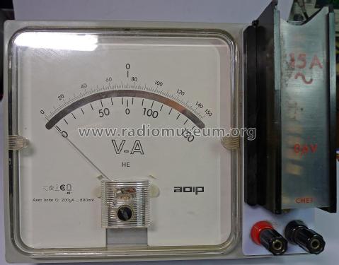 Ampèremètre 15A ac; AOIP, AOP A.O.I.P., (ID = 1901102) Equipment