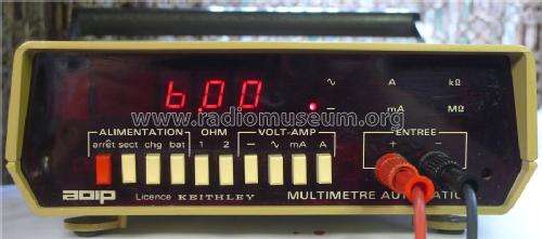 Multimetre Automatique ; AOIP, AOP A.O.I.P., (ID = 1297354) Equipment