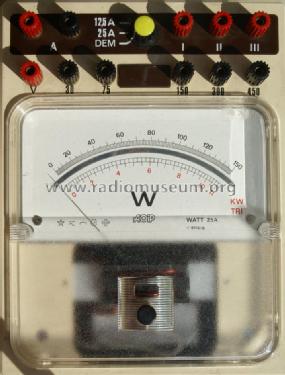 Wattmètre WATT5A WATT10A WATT25A; AOIP, AOP A.O.I.P., (ID = 986528) Equipment