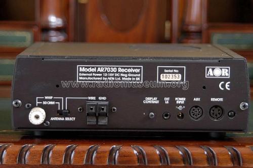 Communications Receiver AR7030 Plus; AOR Manufacturing (ID = 125145) Amateur-R
