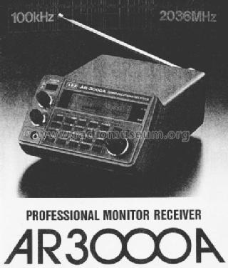 Communications Receiver AR-3000A; AOR Ltd., Tokyo (ID = 654442) Amateur-R