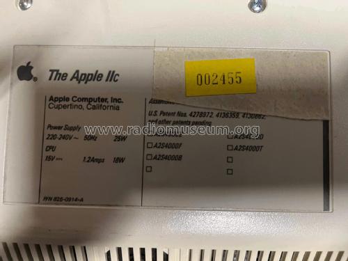 Apple IIc ; Apple Computer; (ID = 3149264) Computer & SPmodules