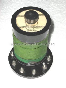 Audion Transformator 200-650m; Allgemeine (ID = 552267) Radio part