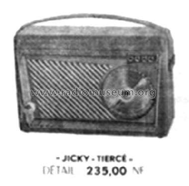 Jicky Tiercé ; Arco Jicky, Le (ID = 2538330) Radio