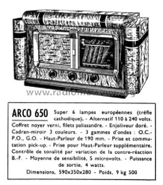650 Luxe; Arco Jicky, Le (ID = 1479671) Radio